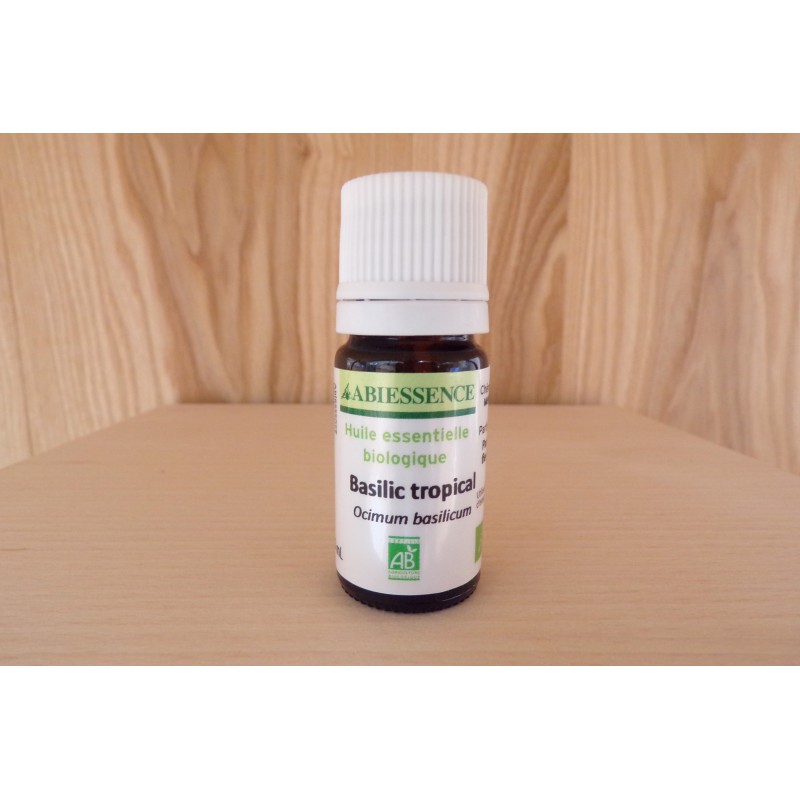 Huile Essentielle Biologique Basilic Tropical