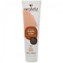 Tube d'argile rose 100gr