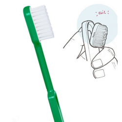 Brosse à dents rechargeable - Vert - Souple