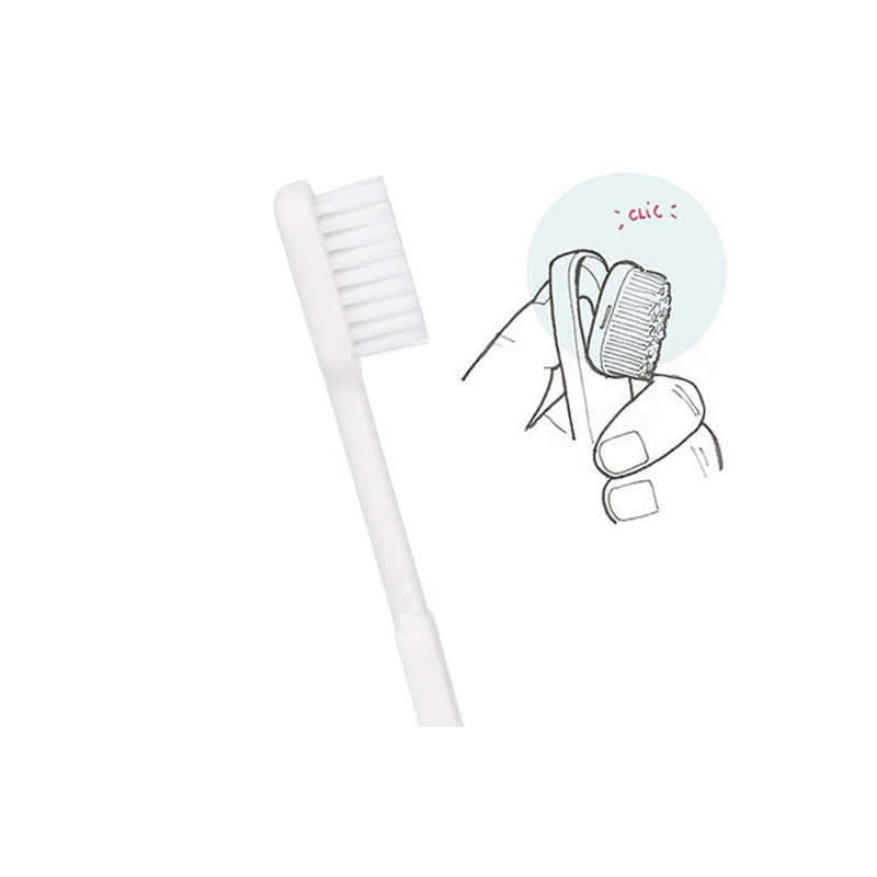 Brosse à dents rechargeable - Blanc - Medium