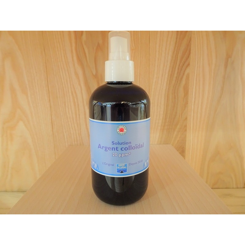 Argent colloïdal 20 ppm 250ml Argent colloïdal 20 ppm 250ml