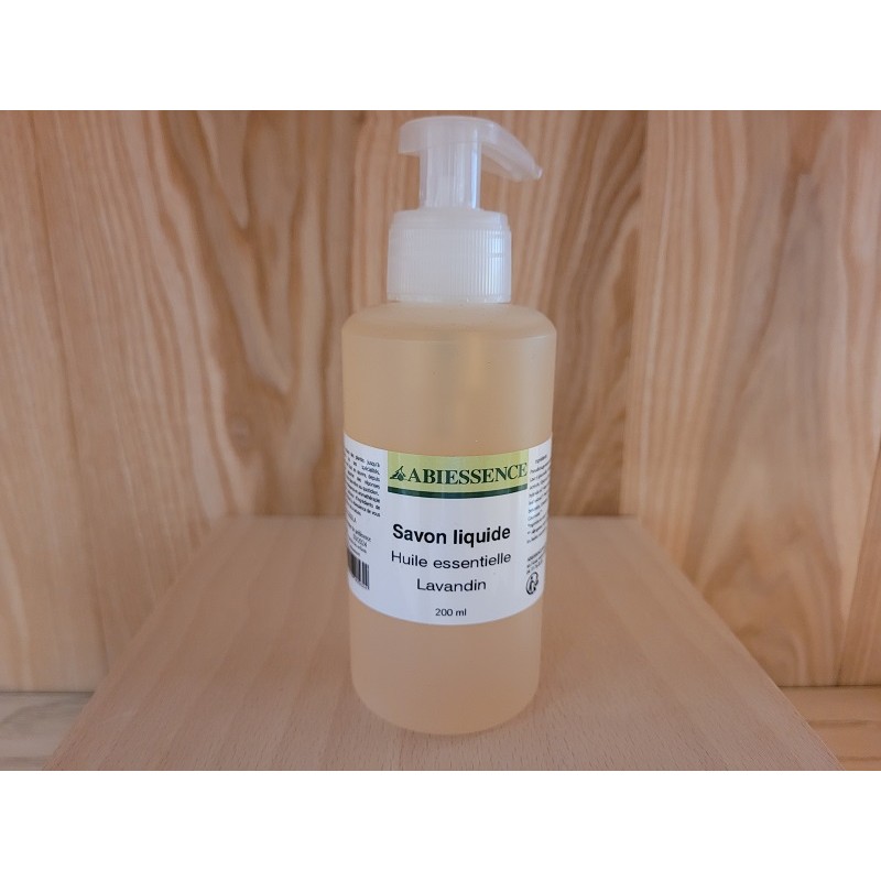 Savon Liquide à l'Huile Essentielle de Lavandin Savon Liquide à l'Huile Essentielle de Lavandin