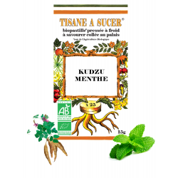 Tisane à sucer Kudzu Menthe