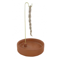 Porte-encens terracotta...